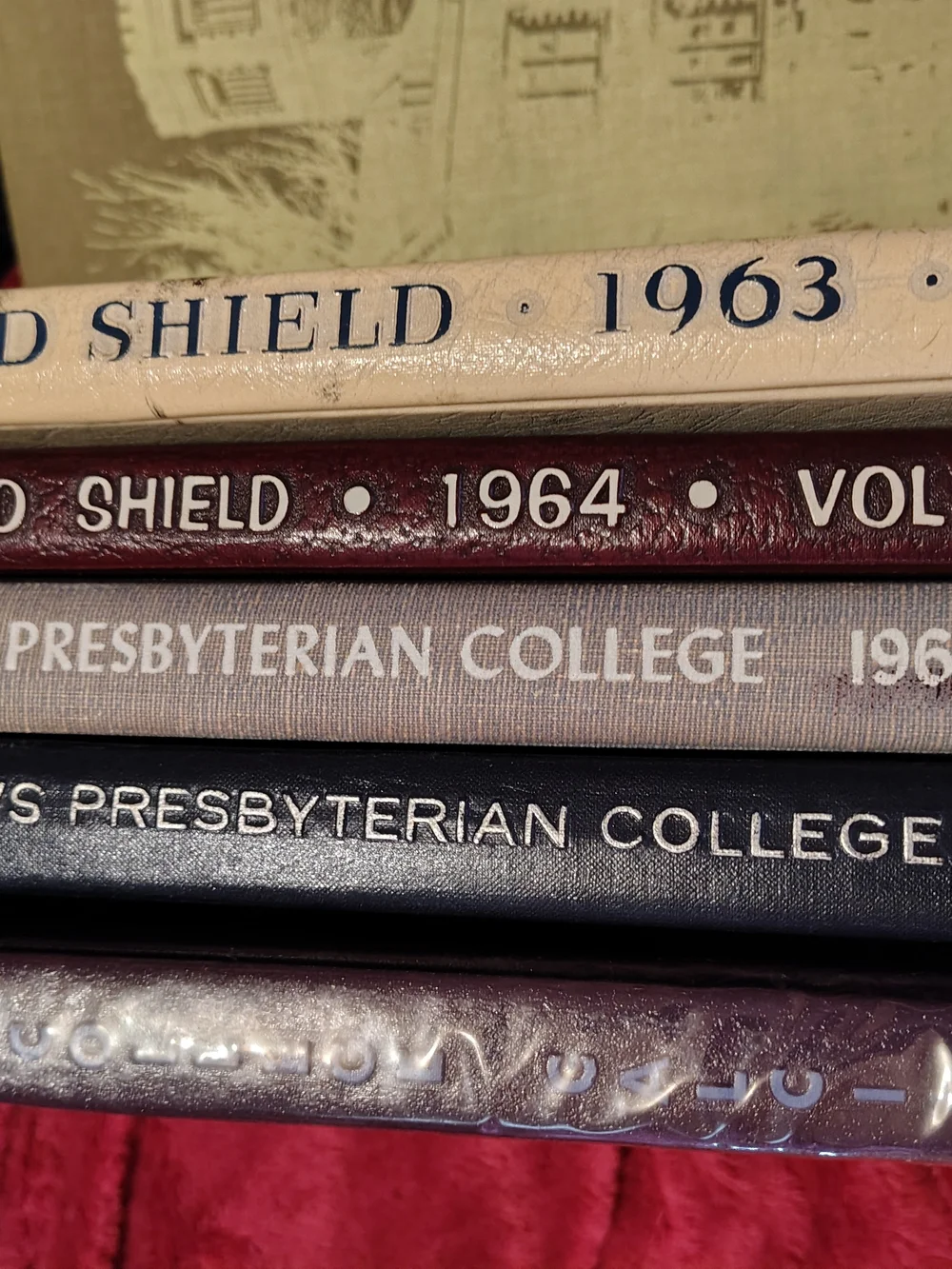 Lamp& Shield 1962-1967 St Andrews Vintage College Yearbook Stack